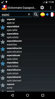 Spanish French Dictionary FREE android App screenshot 3